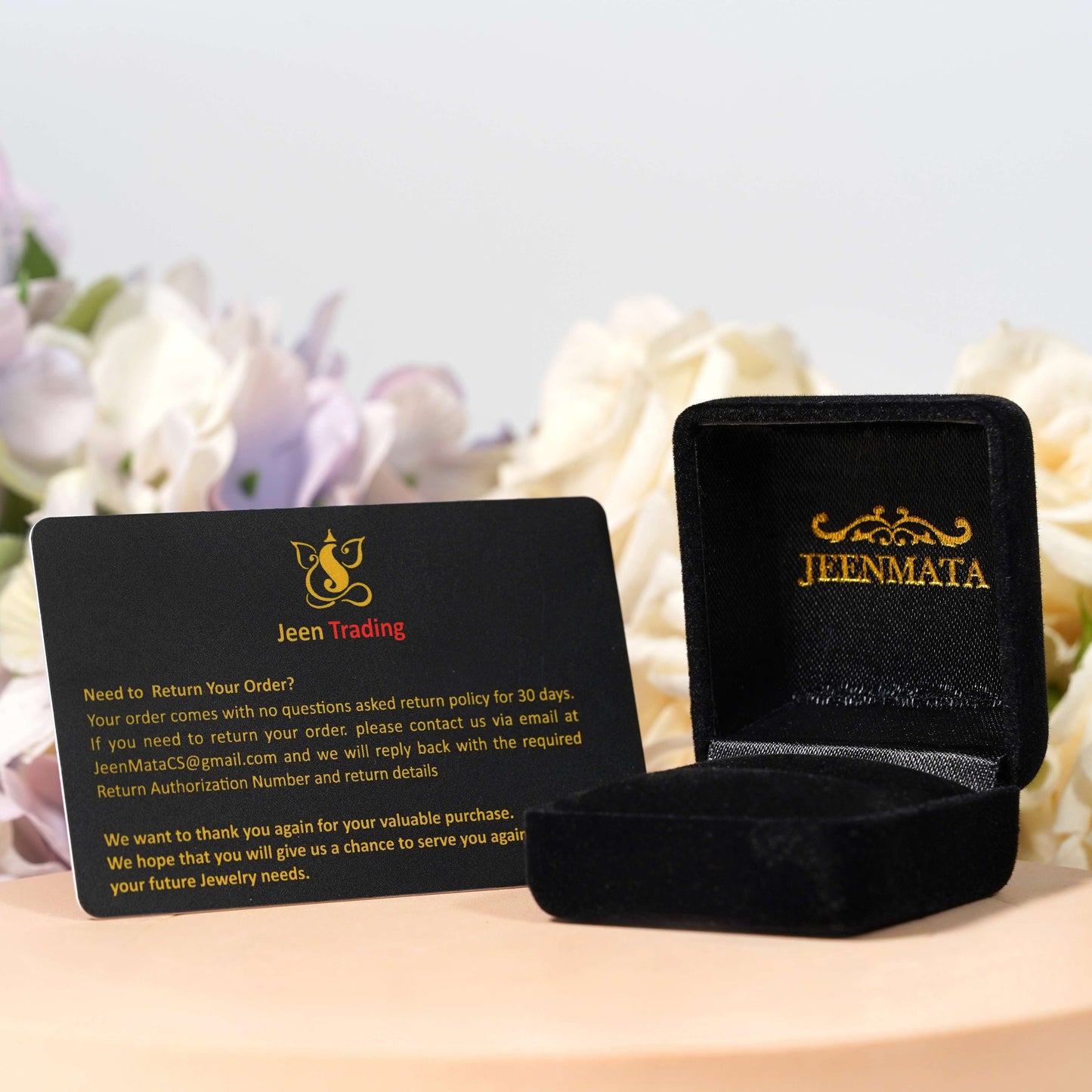 JeenMata 1.50 Carat Princess Cut Moissanite Wedding Set - Bridal Set -