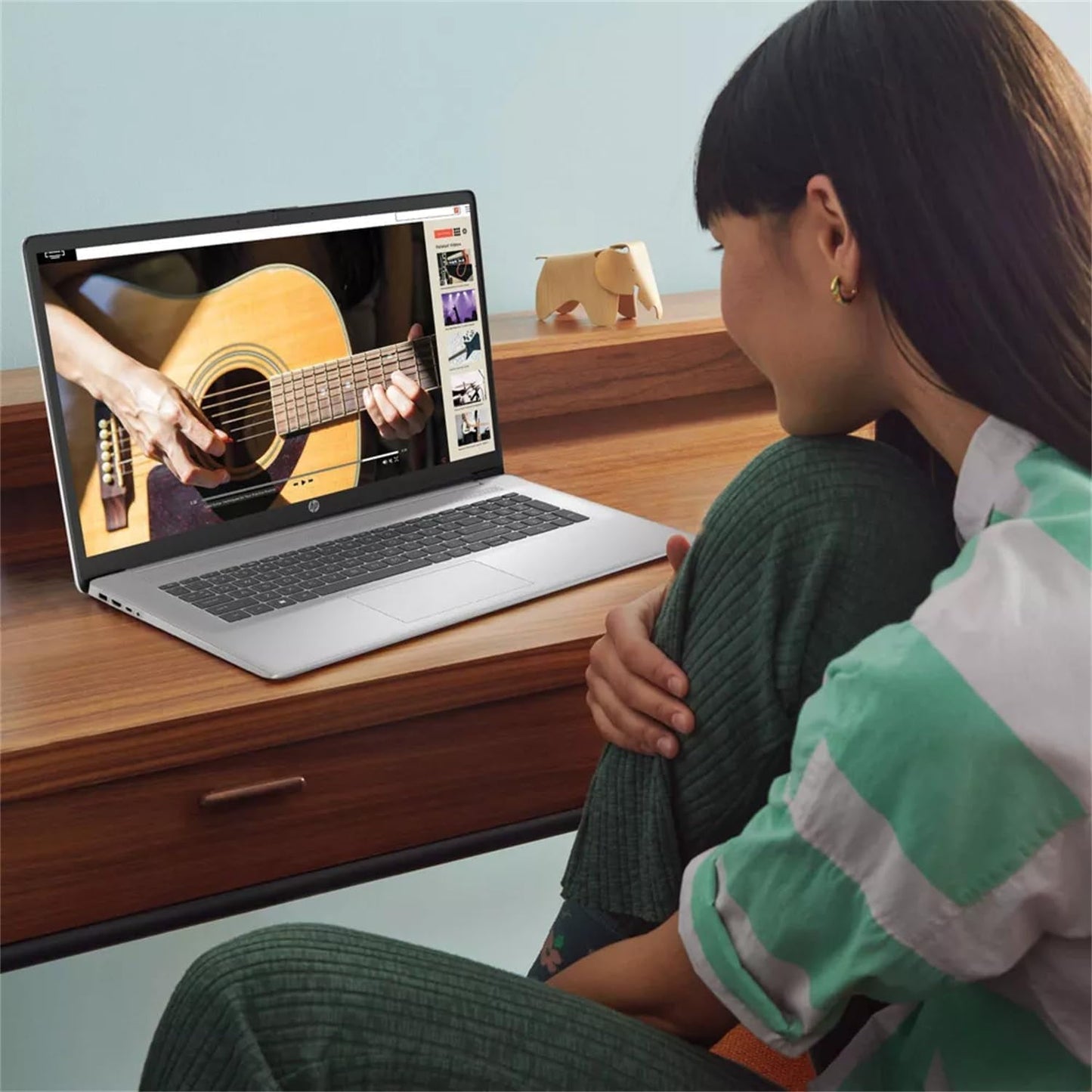 HP 17 Touchscreen Computer Laptop for Student and Business, 17.3" HD+,